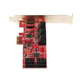 Miniatyrbild 1 av 3: Startech 10P6G-PCIE-SATA-CARD PCI-kort