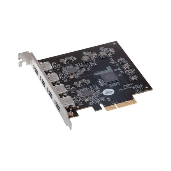 Sonnet Allegro Pro USB 3.2 Type-A PCIe 4-portars 10 Gbps-kort - Mac &amp; Windows