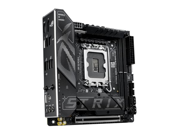ASUS ROG STRIX B860-I GAMING WIFI, Intel, LGA 1851 (Socket V1), Intel Core Ultra (Series 2), DDR5-SDRAM, 128 GB, DIMM