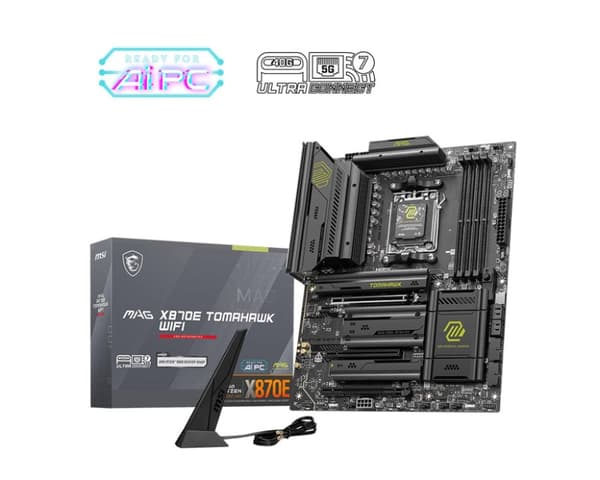 MSI MAG X870E TOMAHAWK WIFI bundkort AMD X870E Socket AM5 ATX