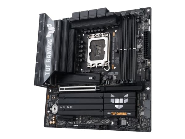 ASUS TUF GAMING B860M-PLUS, Intel, LGA 1851 (Socket V1), Intel Core Ultra (Series 2), LGA 1851, DDR5-SDRAM, 256 GB