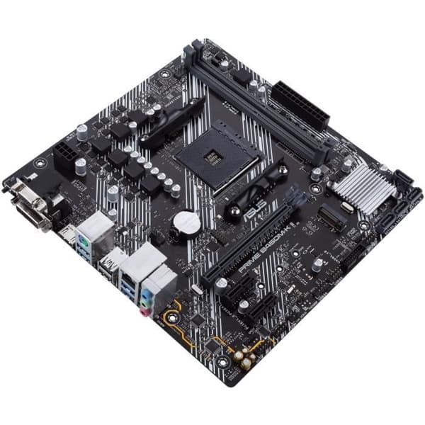 Moderkort - ASUS - Prime B450M-K II - AMD B450 - Micro ATX - DDR4 upp till 64 GB