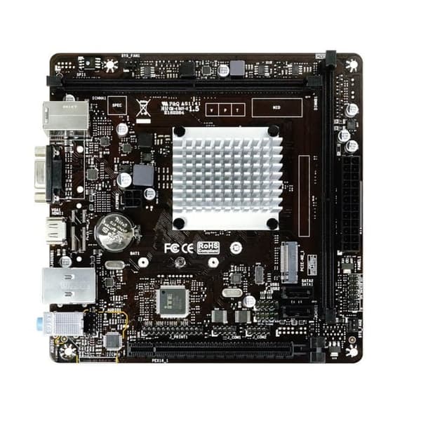 Moderkort Mini ITX - BIOSTAR - J4125NHU - Socket LGA1151 - DDR4-SDRAM - 8 GB Max