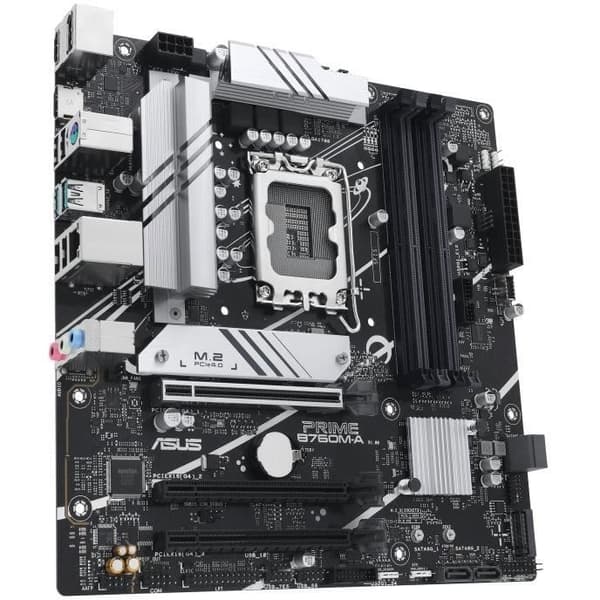 Huvudkort - ASUS - PRIME B760M-A-CSM - LGA 1700 - DDR5 - Micro ATX