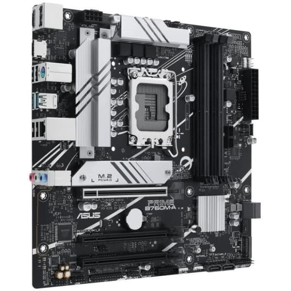 Huvudkort - ASUS - PRIME B760M-A-CSM - LGA 1700 - DDR5 - Micro ATX