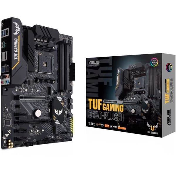 ASUS - TUF B450-PLUS II spelmoderkort