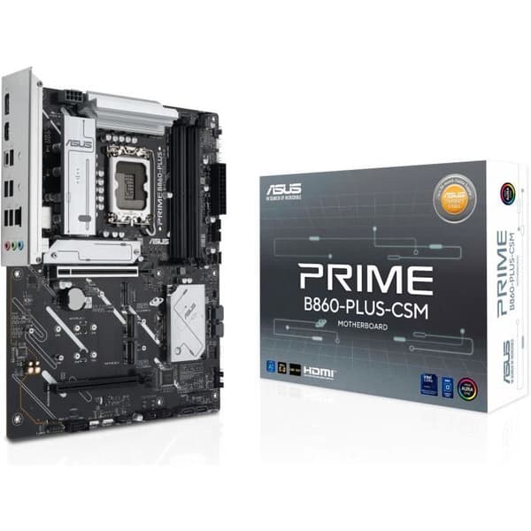 Moderkort - ASUS - PRIME B860-PLUS-CSM - Socket LGA1200 - 64 GB RAM - DDR4 SDRAM