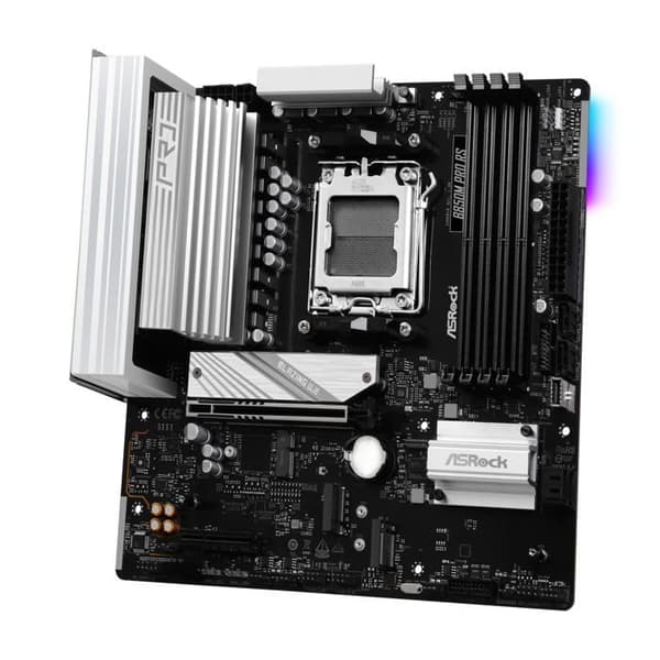 Moderkort - ASRock - AM5 B850M PRO RS - 256 GB RAM - 4 platser - PCI Express 4.0