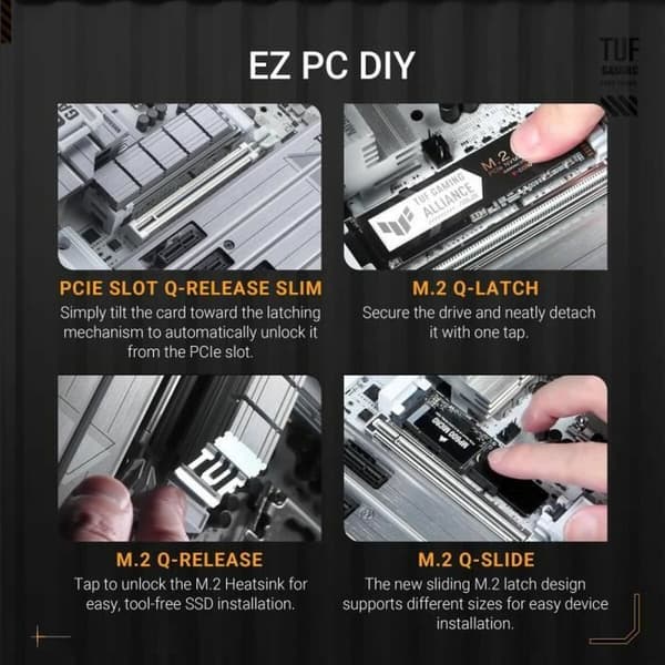 Moderkort Asus TUF GAMING Z890-PRO WIFI LGA 1851