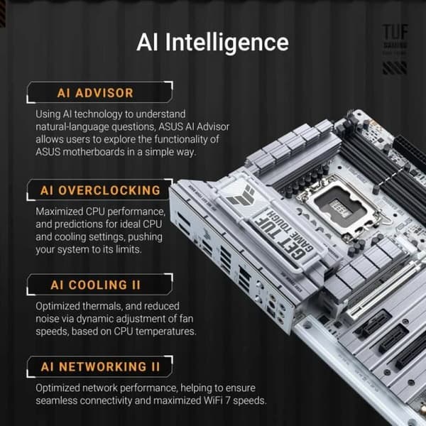Moderkort Asus TUF GAMING Z890-PRO WIFI LGA 1851