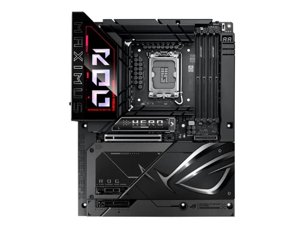 ASUS ROG MAXIMUS Z890 HERO BTF - Hovedkort - ATX - LGA1851-sokkel - Z890 Chipset - USB4, USB 3.2 Gen 1, USB-C 3.2 Gen2, USB 3.2 Gen 2 - Wi-Fi 7, Blue
