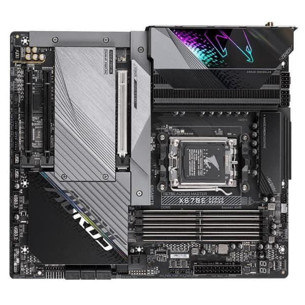 Moderkort - GIGABYTE - X670E AORUS Master - AMD Socket AM5 - DDR5 SDRAM - PCIe 5.0 x4