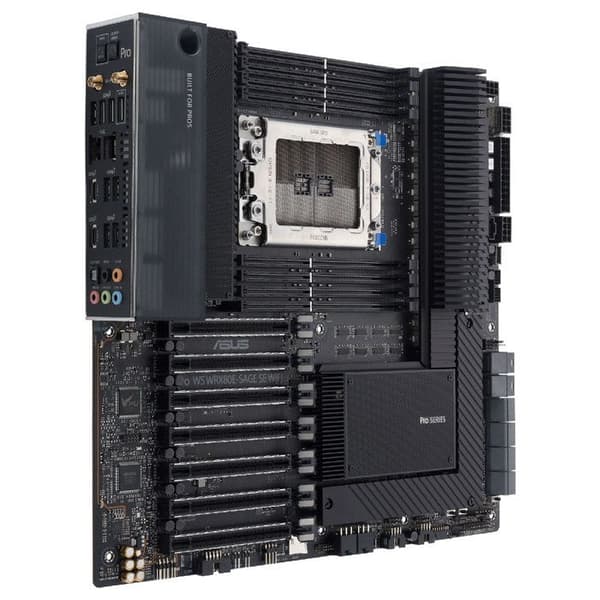 Moderkort - ASUS - PRO WS WRX80E-SAGE SE WIFI - Socket SP3 - Wi-Fi - 2048 GB RAM
