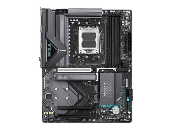 Gigabyte X870 EAGLE WIFI7 - Hovedkort - ATX - Socket AM5 - AMD X870 Chipset - USB-C 3.2 Gen 2x2, USB4, USB 3.2 Gen 1, USB 3.2 Gen 2 - 2.5 Gigabit LAN