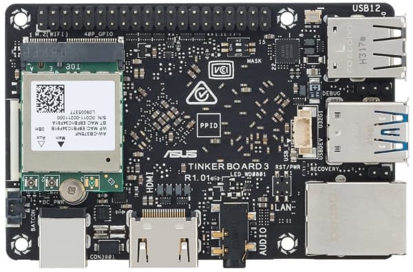 ASUS Tinker Board 3S - Enkeltbrettsdatamaskin - Rockchip RK3566 - RAM 4 GB - Flash 16 GB - 802.11a/b/g/n/ac, Bluetooth 5.0