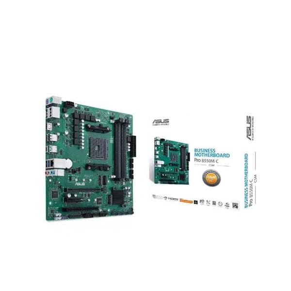 Moderkort - ASUS - PRO B550M-C/CSM - Socket AM4 - Micro ATX - DDR4 SDRAM