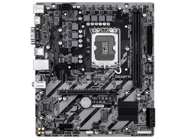 Gigabyte H810M H - Hovedkort - micro ATX - LGA1851-sokkel - H810 Chipset - USB-C 3.2 Gen 1, USB 3.2 Gen 1 - Gigabit LAN - innbygd grafikk (CPU kreves