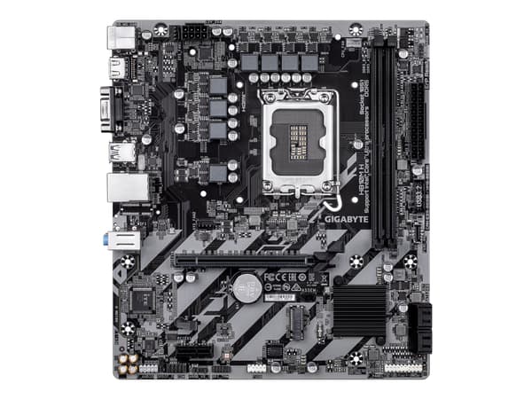 Gigabyte H810M H - Hovedkort - micro ATX - LGA1851-sokkel - H810 Chipset - USB-C 3.2 Gen 1, USB 3.2 Gen 1 - Gigabit LAN - innbygd grafikk (CPU kreves