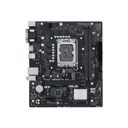 ASUS PRIME H610M-R D4 - moderkort - micro ATX - LGA1700-uttag - H610