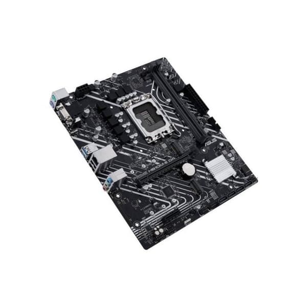 Moderkort - Asus - PRIME H610M-E D4-CSM - Micro ATX - Socket LGA1200 - 64 GB RAM