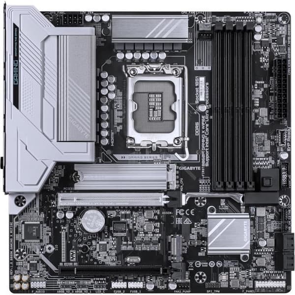 Moderkort - GIGABYTE - B860M Gaming X WIFI6E - DDR5 64 Go - PCIe 5.0 - WiFi 6E