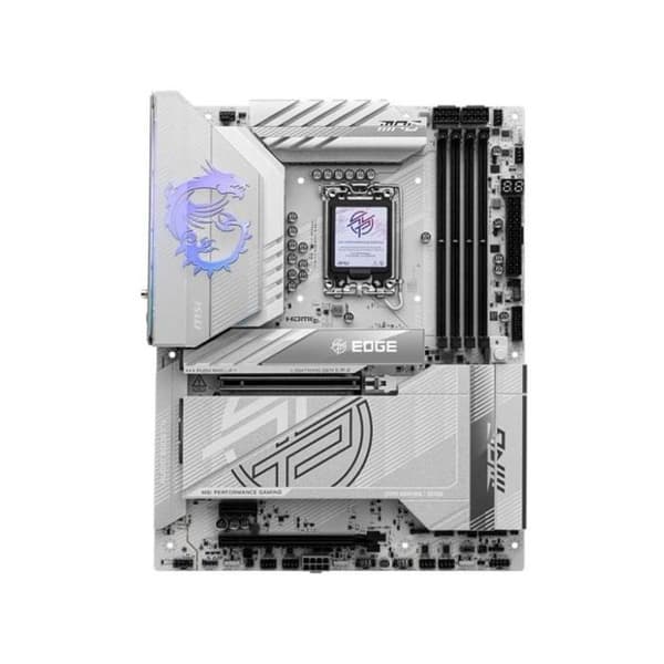 Moderkort ATX - MSI - MPG Z890 EDGE TI WIFI - 4x DDR5 - M.2 PCIe 5.0 - Thunderbolt 4