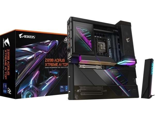 GIGABYTE Z890 AORUS XTREME AI TOP, Intel, LGA 1851 (Socket V1), Intel Core Ultra (Series 2), LGA 1851, 256 GB, DDR5-SDRAM