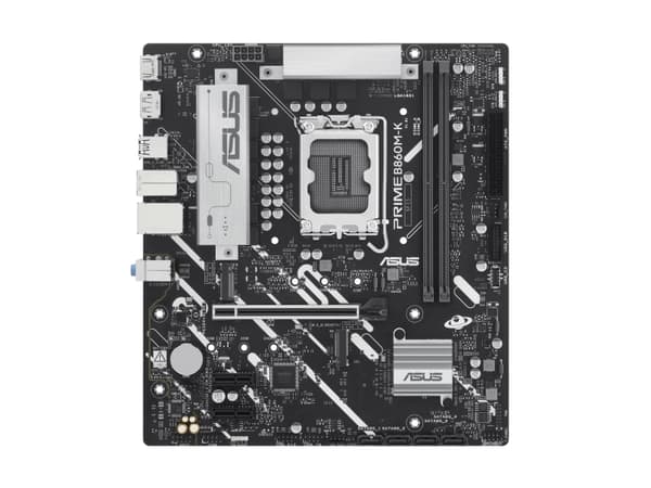 ASUS PRIME B860M-K, Intel, LGA 1851 (Socket V1), Intel Core Ultra (Series 2), LGA 1851, DDR5-SDRAM, 128 GB