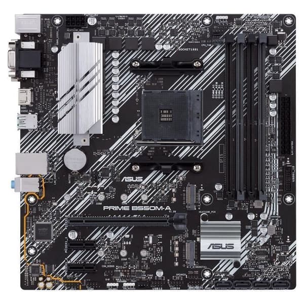 ASUS PRIME B550M-A moderkort