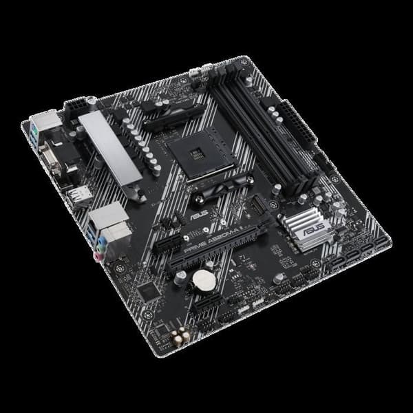 Moderkort - ASUS - PRIME A520M-A II/CSM - Socket AM4 - DDR4 SDRAM - SATA-600