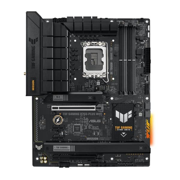 Moderkort - ASUS - TUF GAMING B760-PLUS WIFI - Wi-Fi 6E - Sockel LGA1700 - DDR5 SDRAM