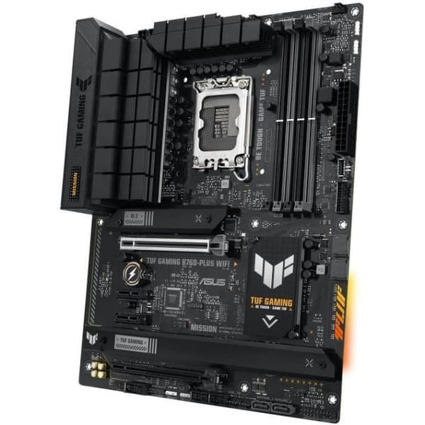 Moderkort - ASUS - TUF GAMING B760-PLUS WIFI - Wi-Fi 6E - Sockel LGA1700 - DDR5 SDRAM