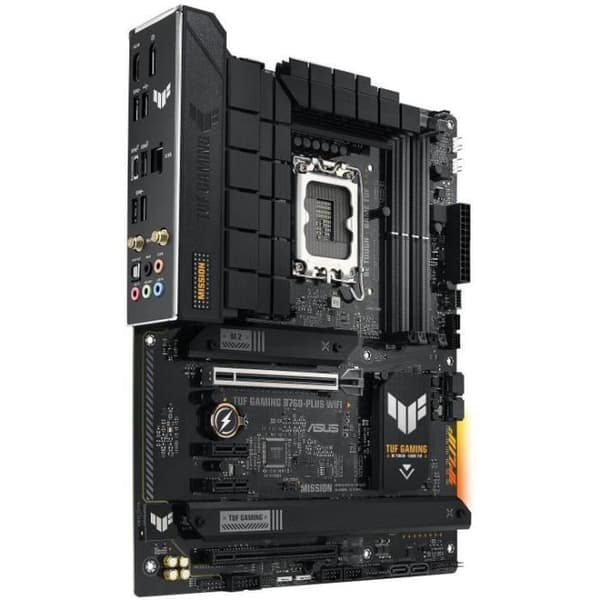 Moderkort - ASUS - TUF GAMING B760-PLUS WIFI - Wi-Fi 6E - Sockel LGA1700 - DDR5 SDRAM