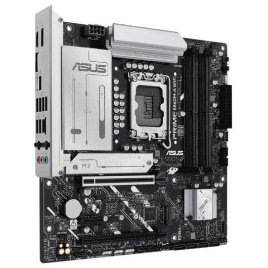 Moderkort - ASUS - PRIME B860M-A WIFI - Sockel LGA1200 - Inbyggt Wi-Fi - Max 64 GB RAM