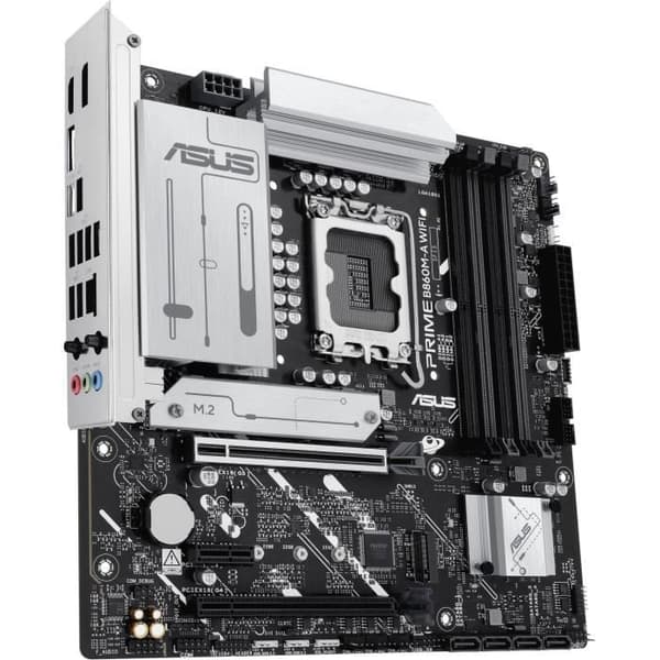 Moderkort - ASUS - PRIME B860M-A WIFI - Sockel LGA1200 - Inbyggt Wi-Fi - Max 64 GB RAM