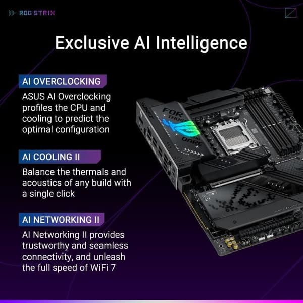Moderkort - ASUS - STRIX X870-F GAMING WIFI