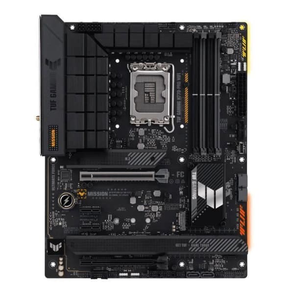 Moderkort - ASUS - TUF Gaming H770-Pro Wifi - Socket LGA1200 - DDR4 SDRAM - ATX