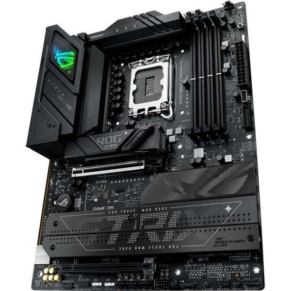 Moderkort ATX - ASUS - ROG Strix B860-F Gaming WiFi - Avancerad AI - Wi-Fi 7 - Sockel LGA 1851