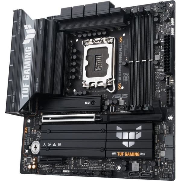 Moderkort - ASUS - TUF GAMING B860M-PLUS - mATX - DDR5 - PCIe 5.0 - 3 M.2