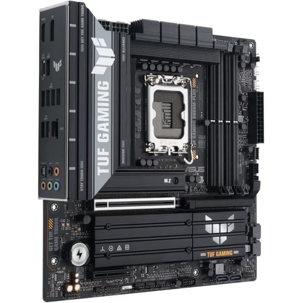 Moderkort - ASUS - TUF GAMING B860M-PLUS - mATX - DDR5 - PCIe 5.0 - 3 M.2