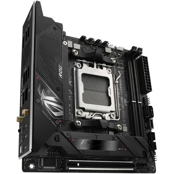 Moderkort - ASUS - ROG STRIX B650E-I GAMING WIFI - AMD B650 - Mini ITX - DDR5 SDRAM