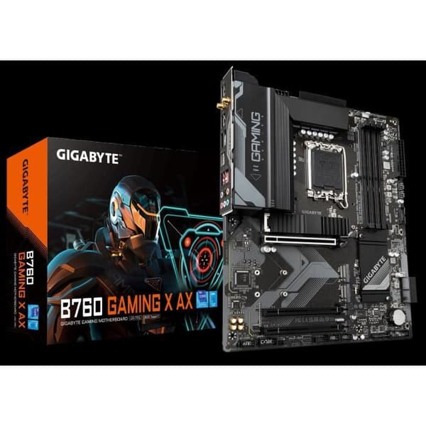 Moderkort - GIGABYTE TECHNOLOGY - B760 GAMING X AX