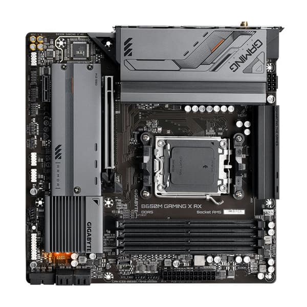 Moderkort - GIGABYTE TECHNOLOGY - B650M GAMING X AX - ATX - Sockel AM4 - DDR5 SDRAM