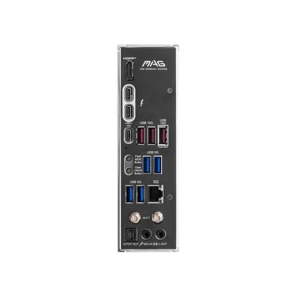 Moderkort - MSI - MAG Z890 TOMAHAWK WIFI - Wi-Fi 7, 5G LAN, Thunderbolt, PCIe 5.0, Intel Core Ultra