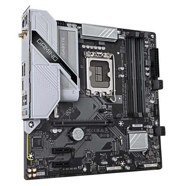 Moderkort - GIGABYTE - B760M Gaming Plus - WiFi 6 - DDR4 - 2 x PCIe 4.0 M.2