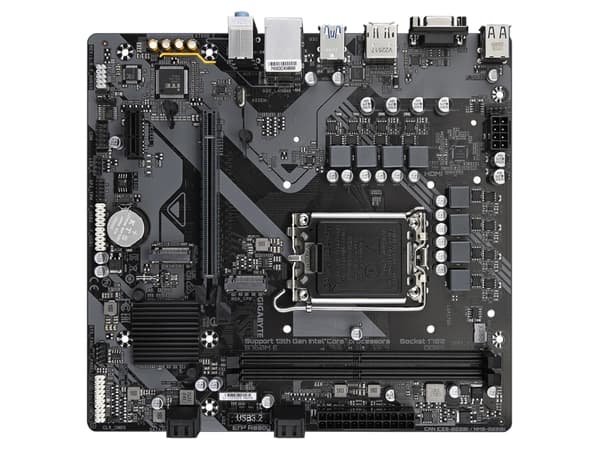 Gigabyte B760M E - 1.0 - emolevy - micro ATX - LGA1700-asennuspaikka - B760-piirisarja - USB 3.2 Gen 1 - Gigabit LAN - sisäinen grafiikka (CPU tarvit