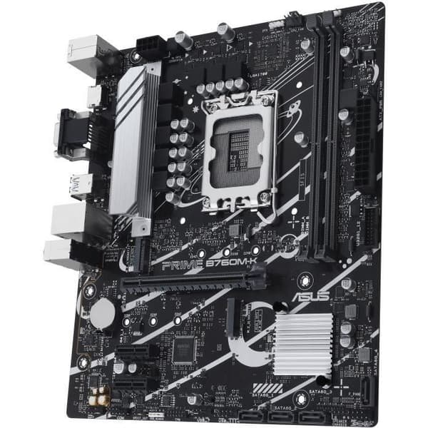 Moderkort - ASUS - PRIME B760M-K - LGA 1700 - DDR5 - micro ATX