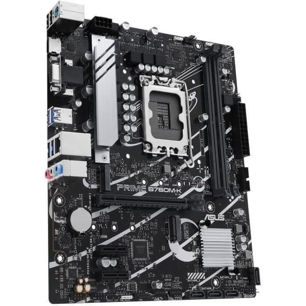 Moderkort - ASUS - PRIME B760M-K - LGA 1700 - DDR5 - micro ATX