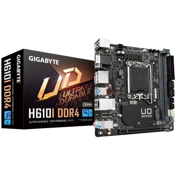 Gigabyte H610I DDR4 Ultra hållbar