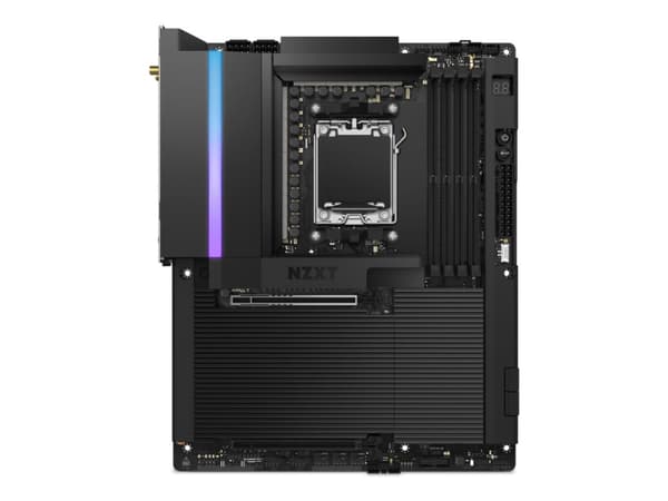 NZXT N9 X870E, AMD, Sokkel AM5, AMD Ryzen 7000-serien, AMD Ryzen 8000-serien, AMD Ryzen 9000-serien, Sokkel AM5, DDR5-SDRAM, DIMM